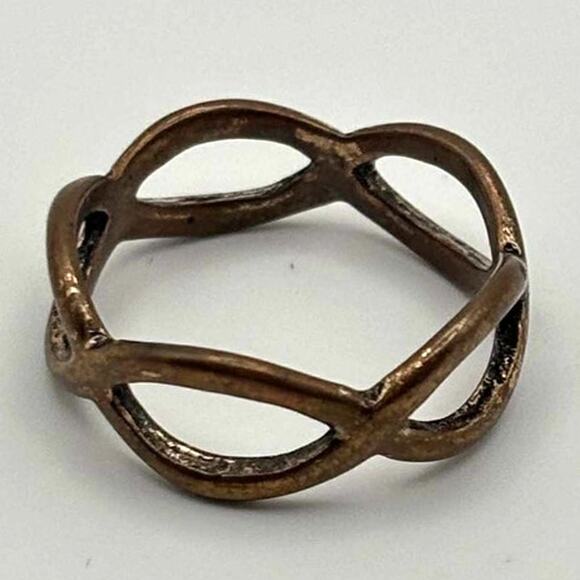 Copper Infinity Ring - Picture 3 of 3